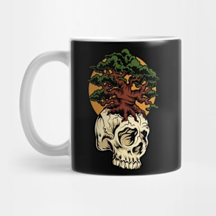 Skull and Root Mug